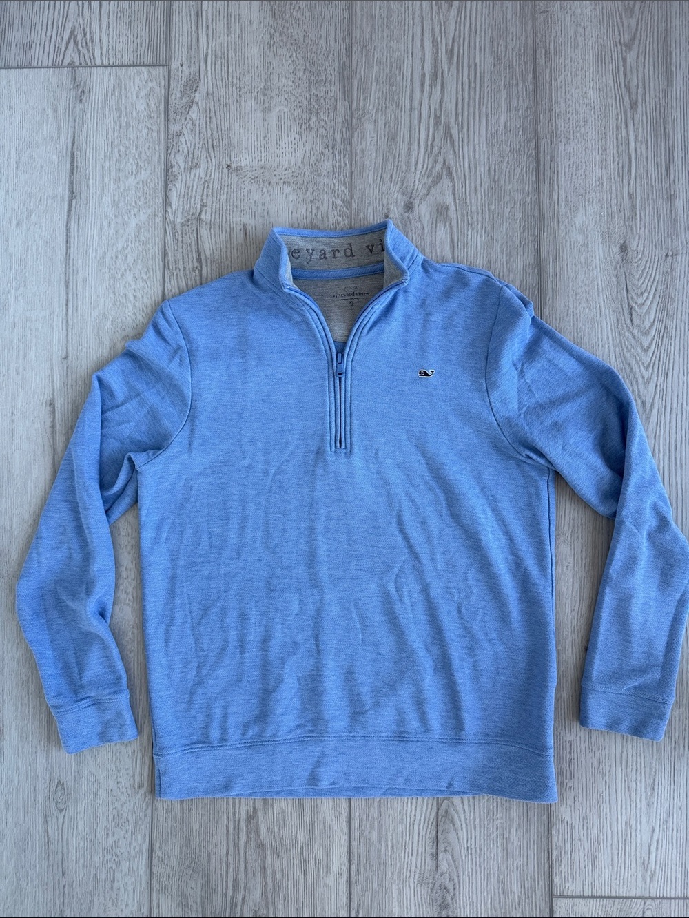 Vineyard Vines Men’s Sky Blue Half-Zip Pullover